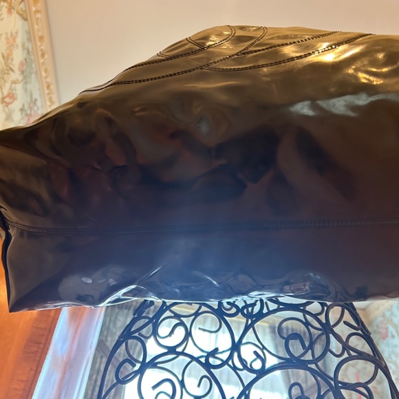 Chanel Coco Grand Cabas Black Vinyl Tote Bag size XL - Picture 14 of 16